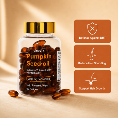 Drevix™ Pumpkin Seed Oil & Saw Palmetto Softgels